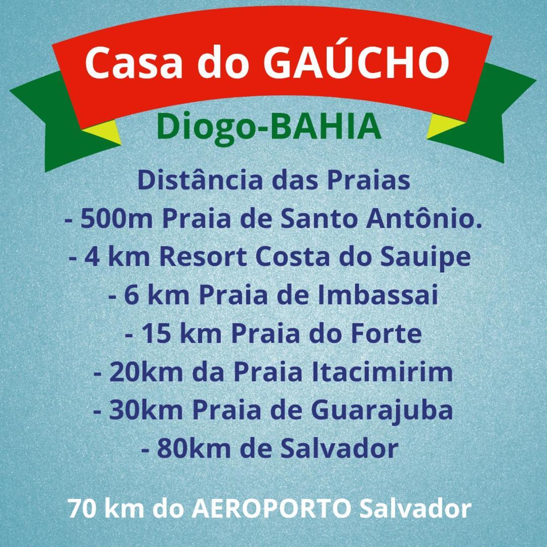Casa Praia Gaucho Santo Antonio Diogo Mata de Sao Joao Phòng bức ảnh